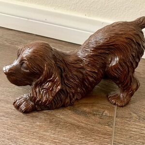 Vintage Handcrafted Red Mill MFG Dog Figurine